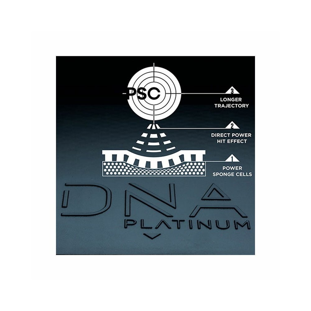 日本直邮 【斯帝卡乒乓球胶皮】DNA PLATINUM S/DNA Platinum S ( - 图0