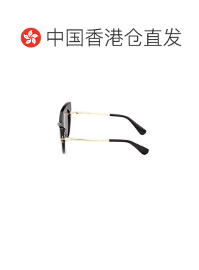 香港直邮MAX MARA 女士太阳镜 MM018701A CO 黑色【付后1h可退】