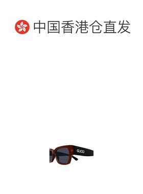 香港直邮GUCCI 男士太阳镜 GG1794S003 CO 红色 矩形太阳镜古驰