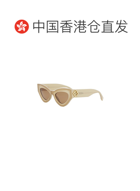 香港直邮FENDI 女士眼镜 FE40146I57E AW2025 花色 猫眼框太阳镜
