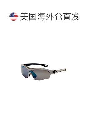自营Under Armour Unisex 99 mm White Sunglasses - white blue