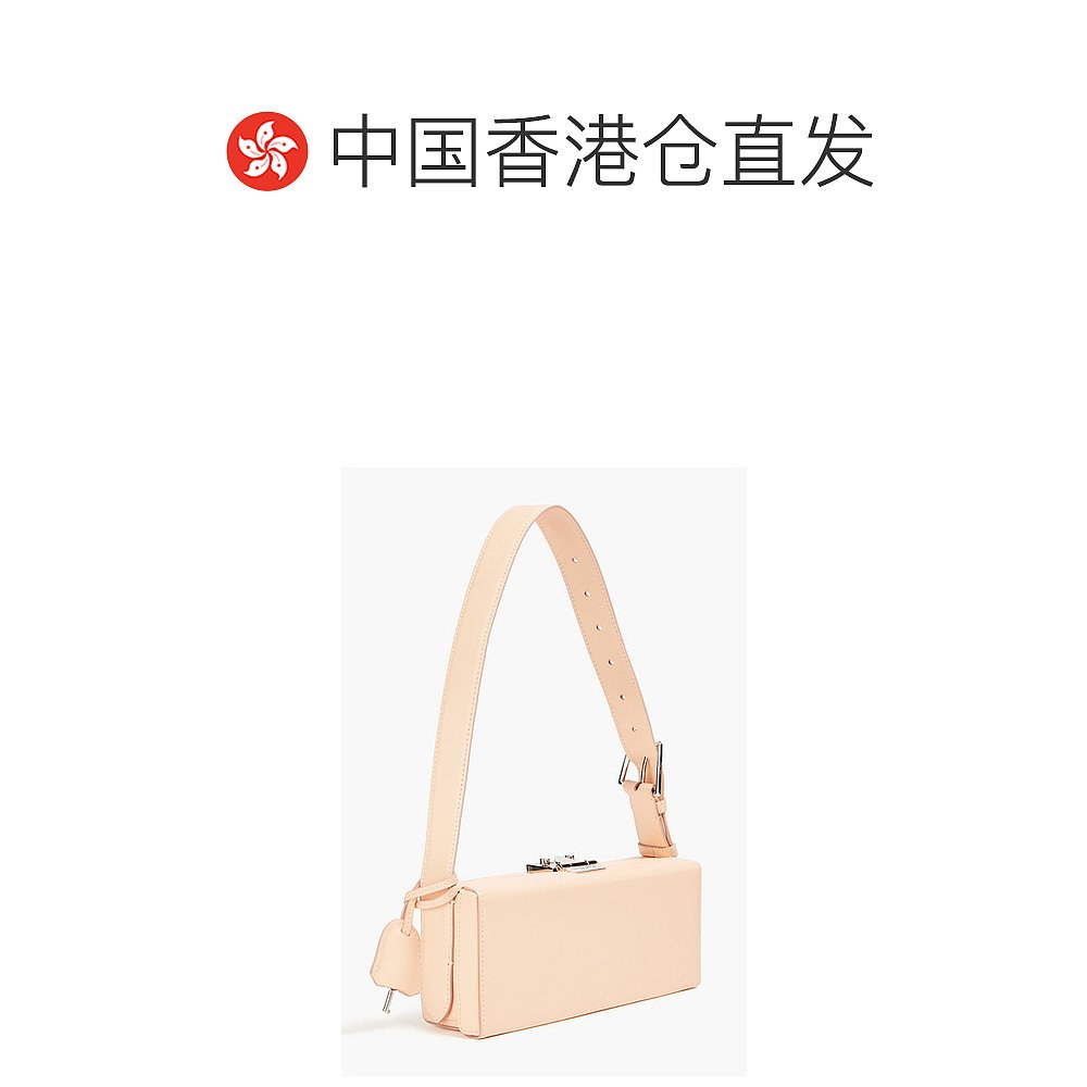 香港直邮潮奢 Mark Cross 女士Grace Lungo leather shoulder bag - 图1