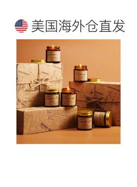 自营lovery6 件。香薰蜡烛礼品套装 - 豪华香薰家用大豆蜡烛 美国