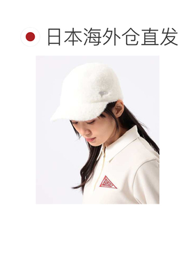 日本直邮BEAMS GOLF 女装 绒感帽徽标鸭舌帽 8141【付后1h可退】