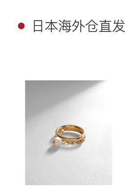 1h可退 日本直邮COCOSHNIK 女士淡水珍珠吊坠戒指 网络专售 独特