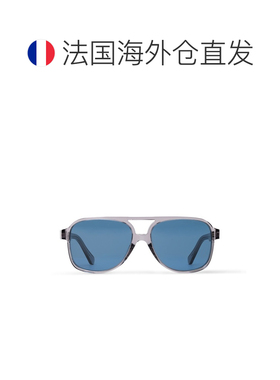 自营欧洲直邮LV路易威登 Hit男士灰色醋酸纤维飞行员太阳眼镜