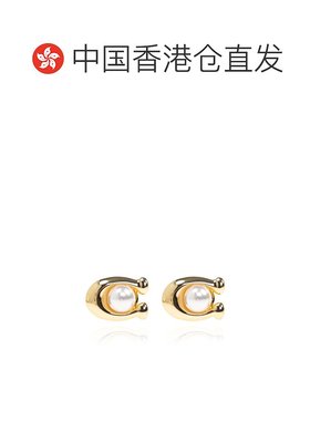 香港直邮COACH 女士项链 37473741GLD107 AW2025 金色 Set: earri