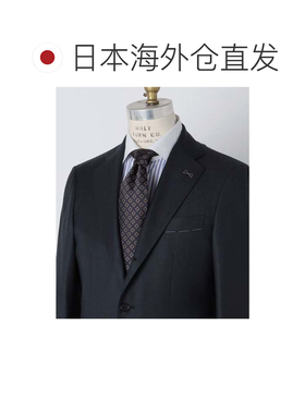 日本直邮SHIPS Holliday＆Brown 丝绸 提花 经典 领带 蓝色