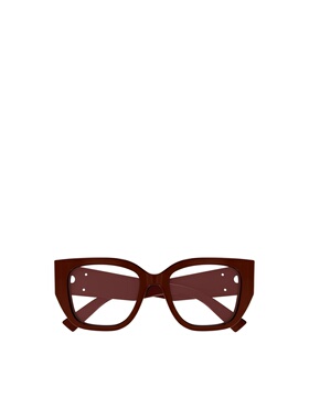 GUCCI 女士眼镜 GG1952O003 AW2025 古驰 棕色全框平光镜