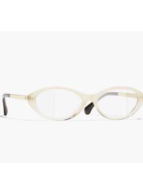CHANEL 女士眼镜 CH35081832 CO 白色 全框眼镜