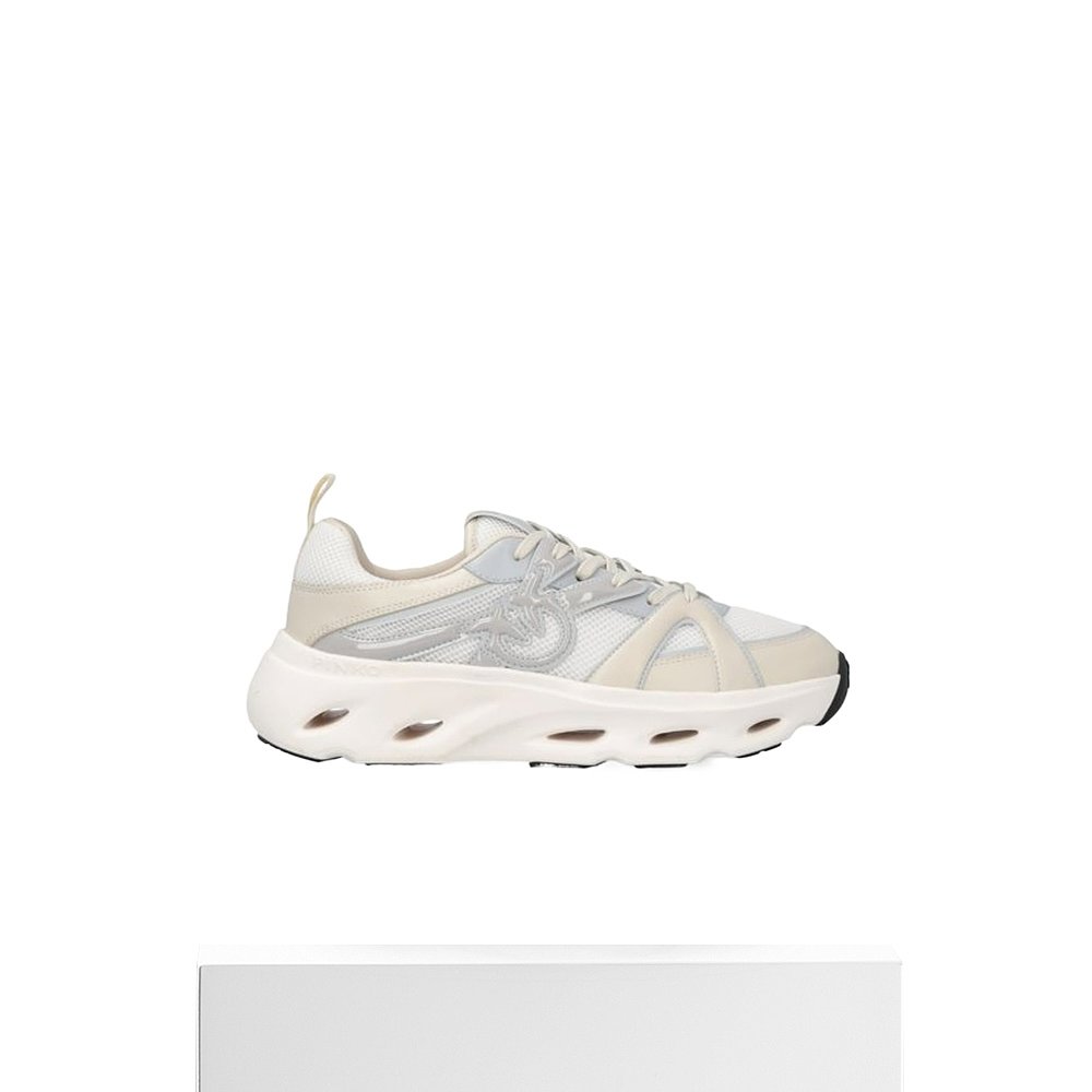 1h可退 香港直邮PINKO 女士运动鞋 SS0127E036DYC AW2025 白色 圆 - 图3