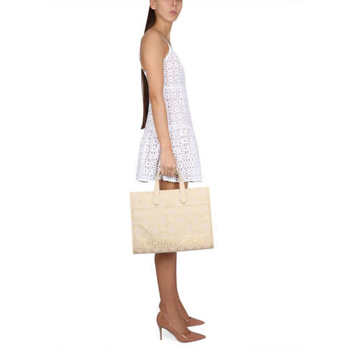 自营michael michael korsEyelet Dress - white 美国奥莱直发 - 图2