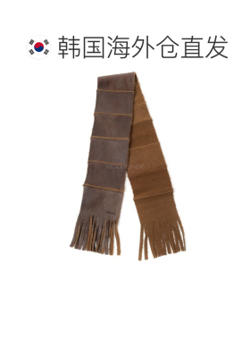 韩国直邮OUR LEGACY 羊毛围巾 乡村纹理棕色羊毛 (A4248SR) 围巾