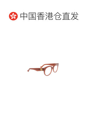 香港直邮LOEWE 女士眼镜 LW50068I066 SS2024 白色 徽标平光镜