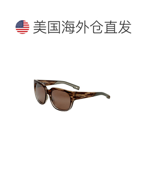 自营Costa del Mar Women's 58 mm Brown Sunglasses - shiny oce
