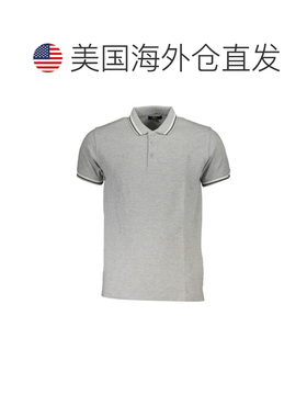 自营Cavalli Class Cotton Men Men's Polo - gray 美国奥莱直发
