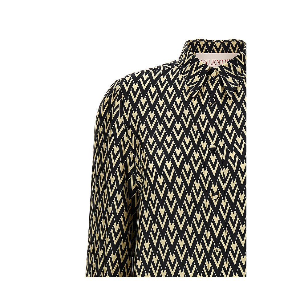 1h可退 VALENTINO GARAVANI 女士衬衫 B3AB78390RR6E SS2025 - 图0