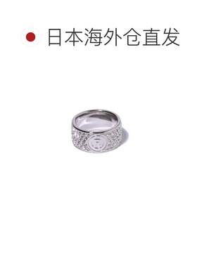 日本直邮A BATHING APE 男士925纯银猿头标志戒指 1M30182306