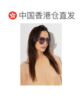 1h可退 香港直邮CHLOÉ 女士太阳镜 CH0278S0007 CO 金色 Sunglass