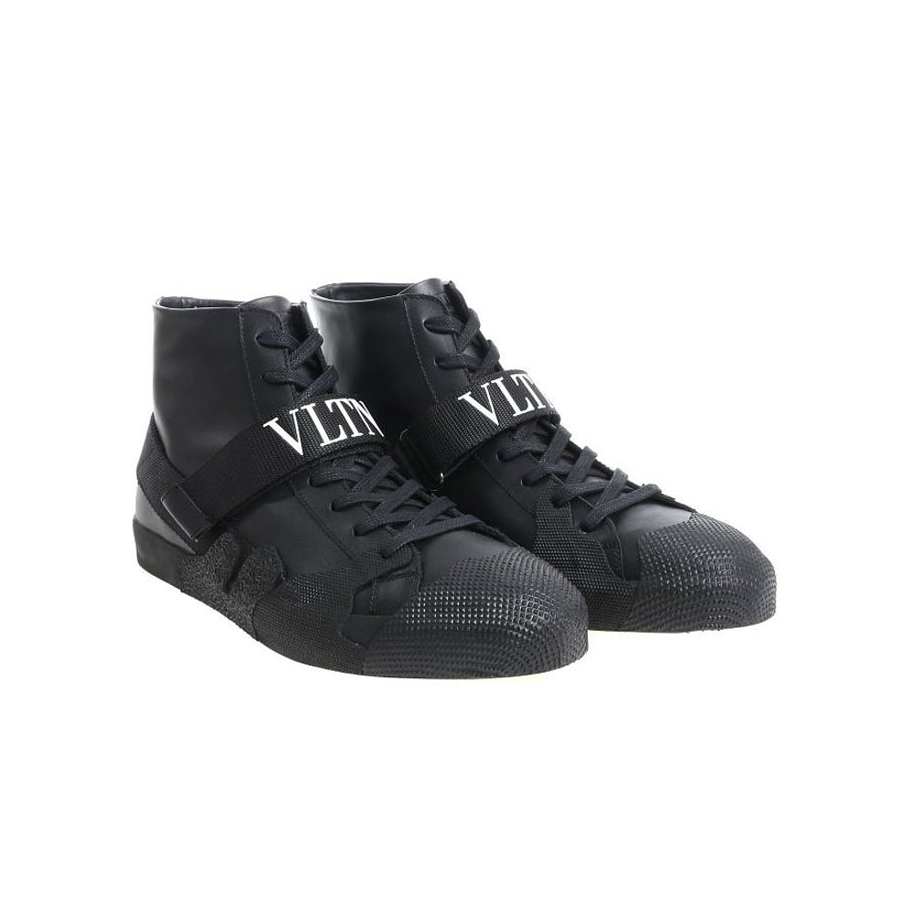 Valentino华伦天奴男士 logo高板板鞋 QY0S0B33PXP-图0