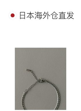 1h可退 日本直邮官方授权 SMELLY 不锈钢扁平链手链