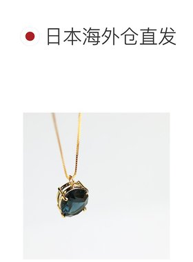 1h可退 日本直邮cui-cui 女装 K18伦敦蓝托帕兹项链 904128吊坠