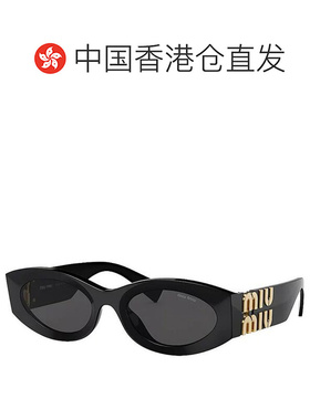 自营MIUMIU缪缪椭圆形logo标识太阳镜带镜盒MU09W/SMU11W