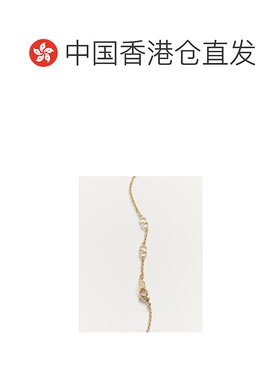 香港直邮VALENTINO 女士项链 WJ0Y79METL01 CO 黄色徽标 吊坠项链