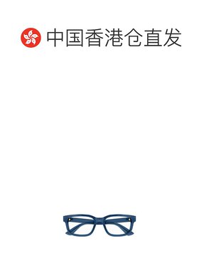 香港直邮GUCCI 男士眼镜 GG1584O003 SS2025 蓝色 矩形平光镜古驰