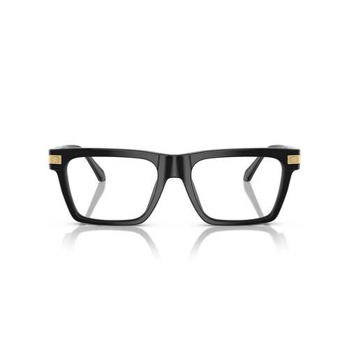 自营versace0ve3354 Rectangular Black Acetate Eyeglasses - wh - 图0