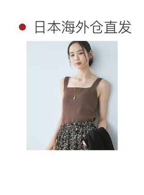 日本直邮Andemiu 女士 水滴造型黄铜长项链 1050801