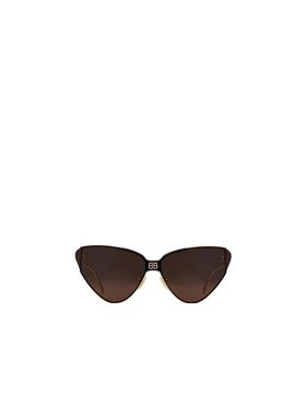 BALENCIAGA 男士太阳镜 681950T00057052 SS2023 黑色巴黎世家