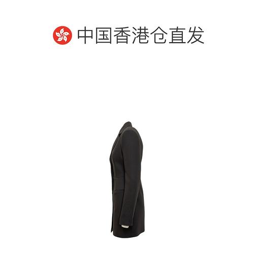 香港直邮潮奢 Msgm女士 MSGM单排扣 V领西装外套连衣裙 3541MD-图1