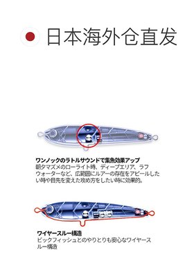 日本直邮决斗诱饵硬核子弹潜水 170 毫米 7.HSO 震撼橙色