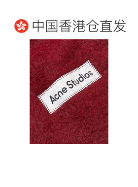Acne Studios 艾克妮 女士 標誌貼片流蘇圍巾 CA0 【付后1h可退】