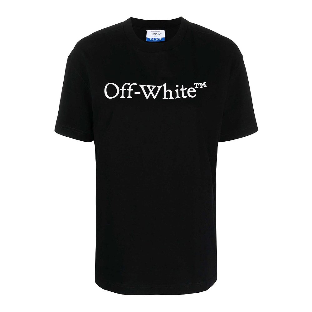 1h可退 OFF-WHITE 女士衬衫 OWAA089C99JER0031001 CO 黑色短袖 - 图2