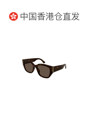 香港直邮GUCCI 女士眼镜 GG2043SA002 SS2026 花色 几何太阳镜