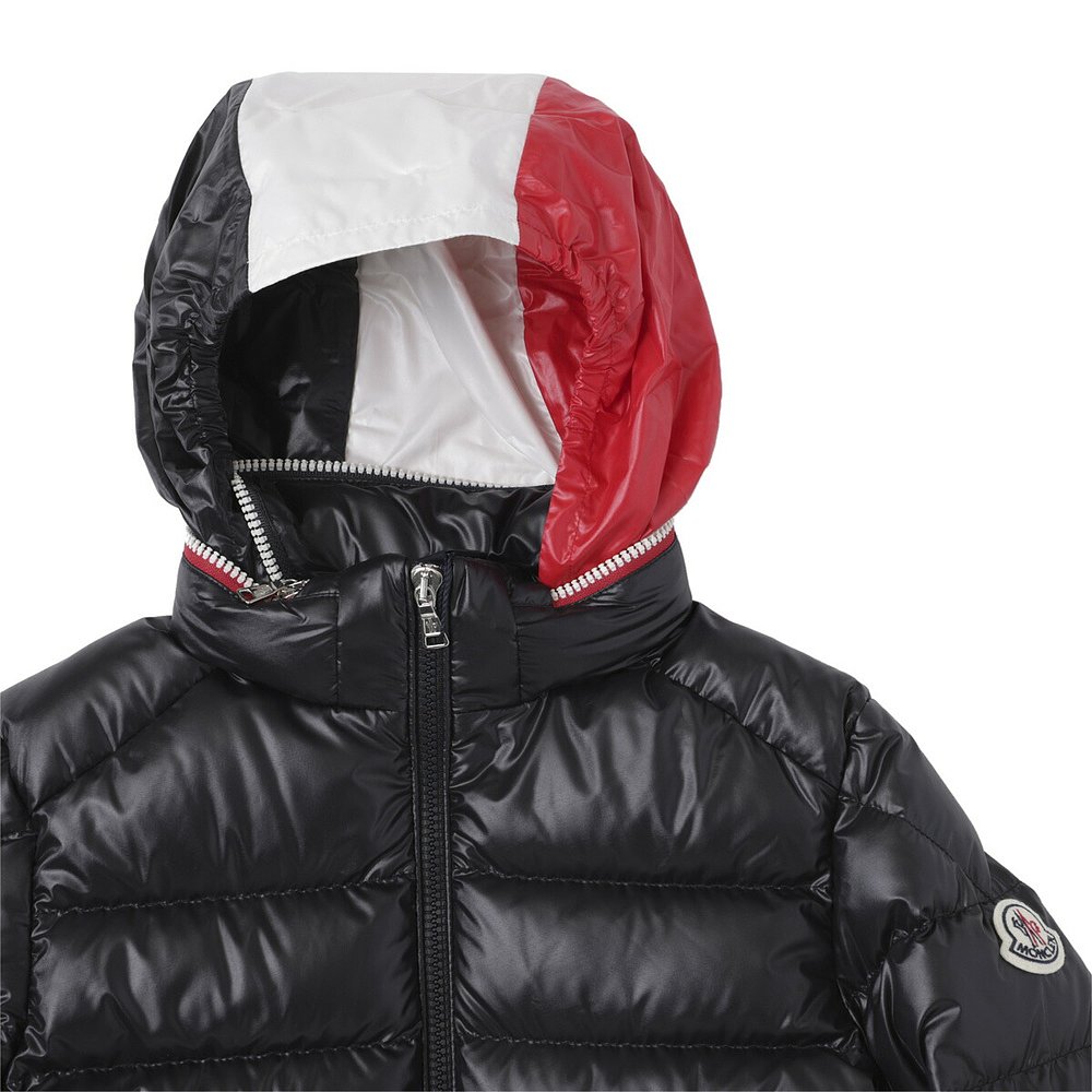 日本直邮MONCLER 羽绒服 蓝色 bourne 1a00012 595zj 778 BOURN - 图1