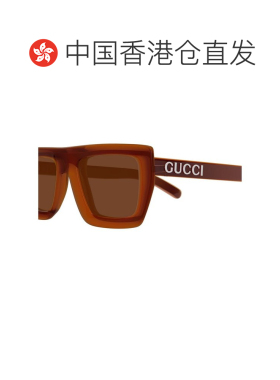 香港直邮GUCCI 男士眼镜 GG1723S002 AW2025 棕色古驰