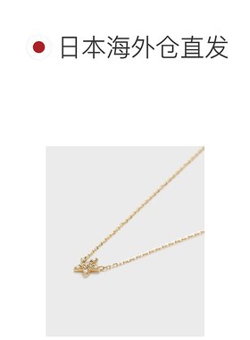 1h可退 日本直邮NOJESS Tiny Motif K10钻石星星项链 0.02ct 3024