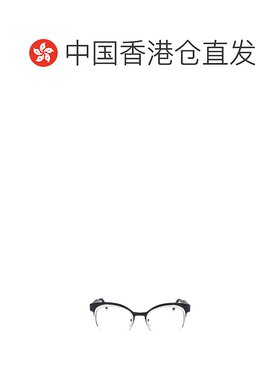 香港直邮MARNI 女士眼镜 CURVEME2100036 AW2023 白色 徽标平光镜