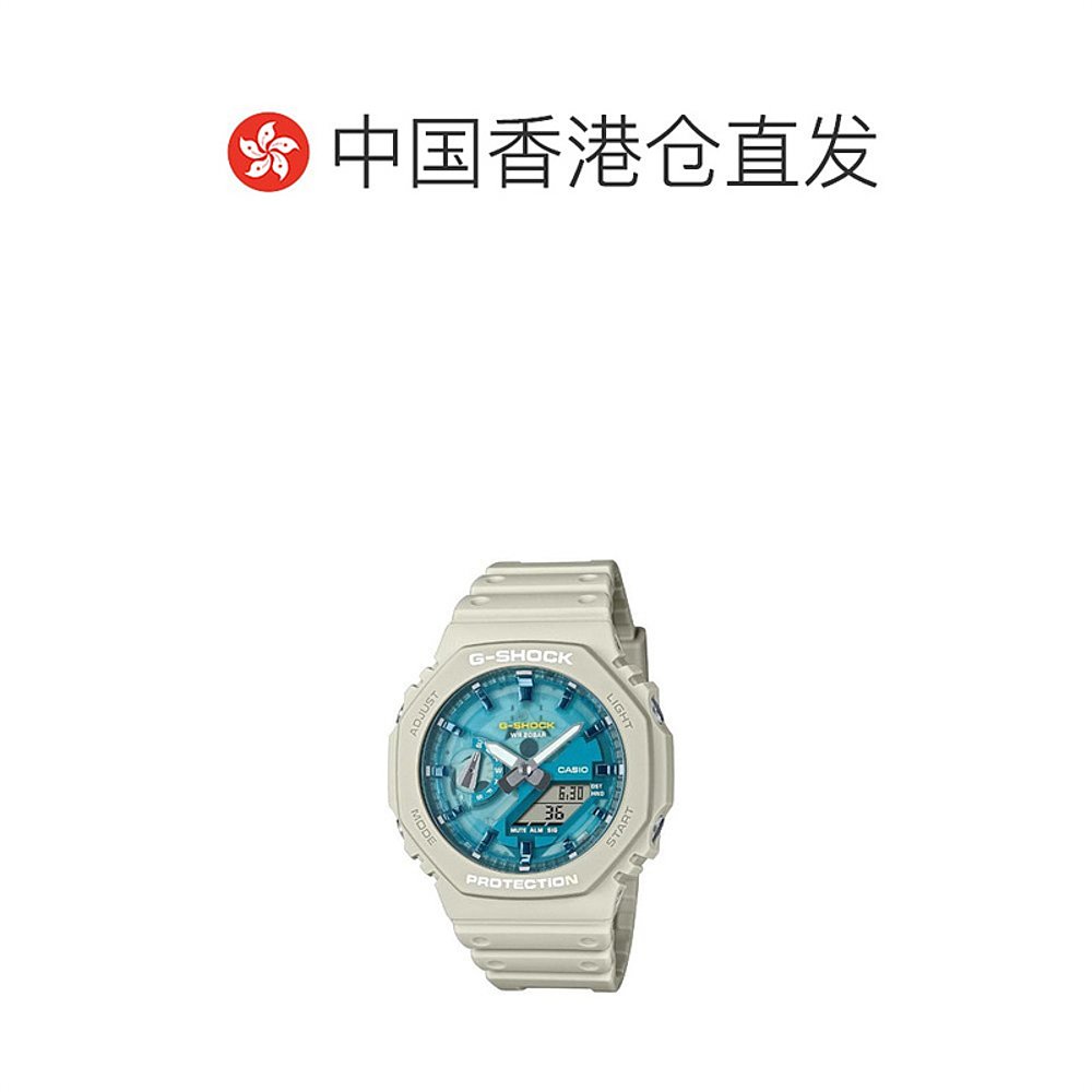 香港直邮Casio卡西欧男款休闲手表日常百搭运动时尚手表GA-2100AS - 图1