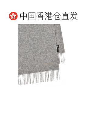 香港直邮Zegna/杰尼亚 男士 流苏羊绒围巾 26FW 【付后1h可退】