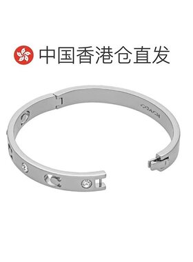 COACH蔻驰 女士新款 logo雕刻设计 专柜款手镯手链
