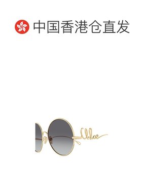 香港直邮CHLOÉ 男士太阳镜 CH0329S001 AW2025 银色 圆框太阳镜