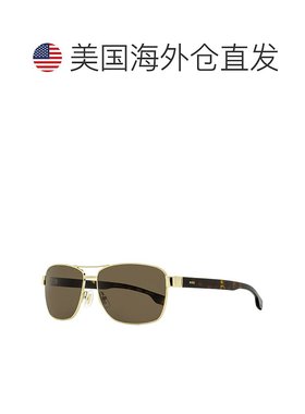 自营 Boss男式低调领航员太阳镜B1559/O/s FG470金色/哈瓦那60mm-