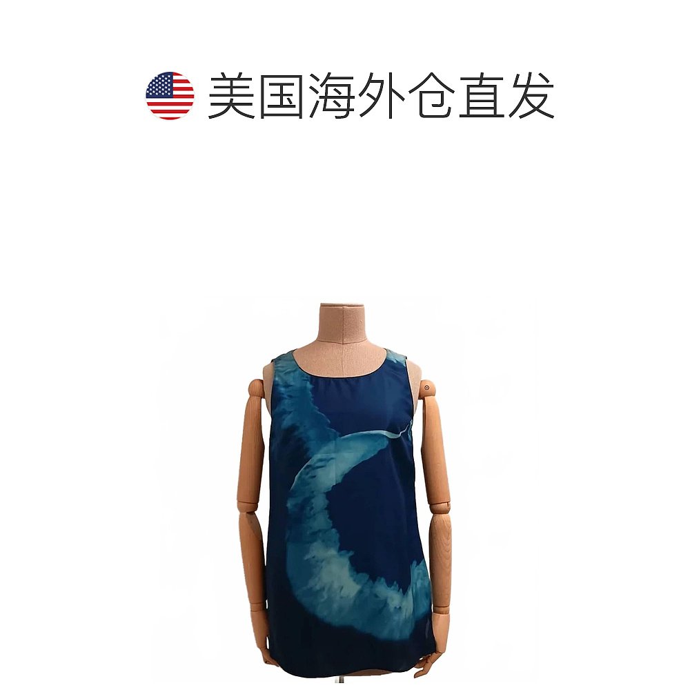 自营 lafayette 148女式无袖Adela丝绸月月款衬衫 美国奥莱直发 - 图1