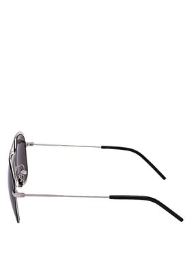 Saint Laurent 黑色徽标太阳镜 SL294METAL