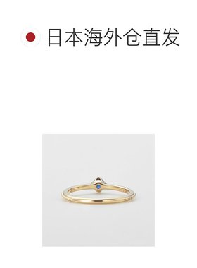 日本直邮日潮 agete 阿卡朵 【9月诞生石】K10蓝宝石尾戒戒指礼物