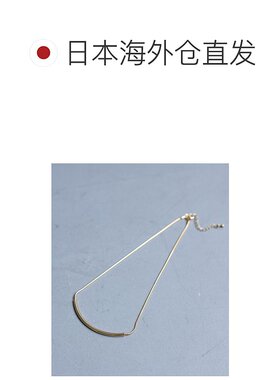 1h可退 日本直邮A part by 女士 曲线条吊坠蛇链项链 591320